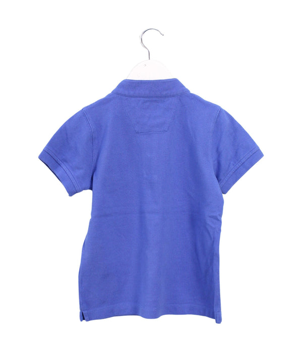 A Purple Short Sleeve Polos from Shanghai Tang in size 4T for girl. (Back View)