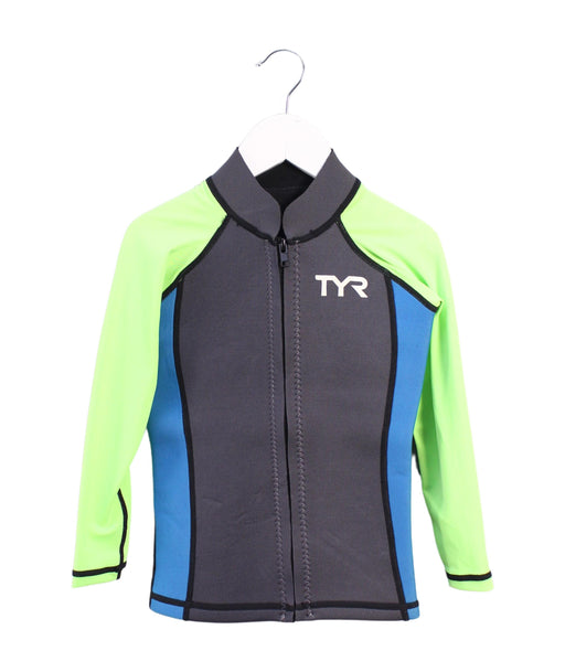 A Multicolour Wetsuits from TYR in size 4T for girl. (Front View)