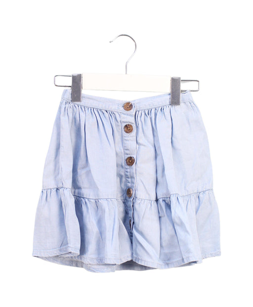 A Blue Short Skirts from Seed in size 2T for girl. (Front View)