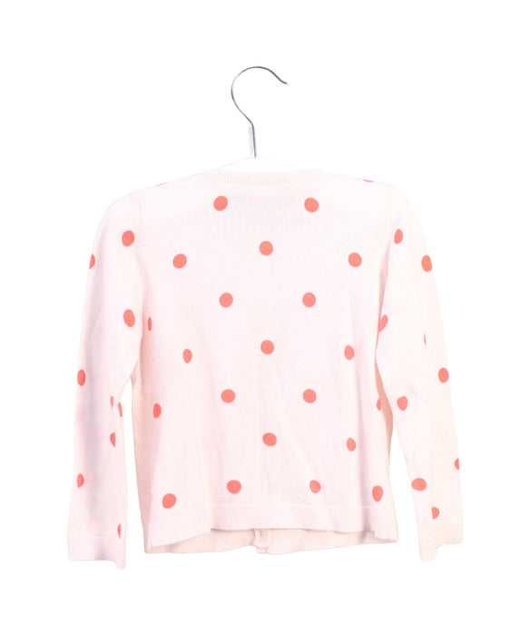 A Pink Cardigans from Bonpoint in size 2T for girl. (Back View)