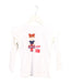 A White Long Sleeve Tops from Jacadi in size 4T for girl. (Front View)