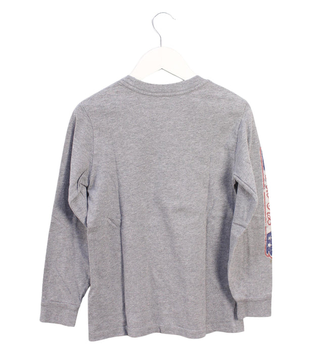 A Grey Long Sleeve Tops from Polo Ralph Lauren in size 6T for boy. (Back View)