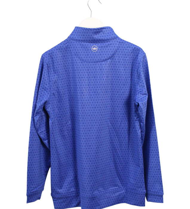 A Blue Long Sleeve Tops from Peter Millar in size 9Y for boy. (Back View)