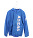 A Blue Lightweight Jackets from Adidas in size 6T for boy. (Front View)