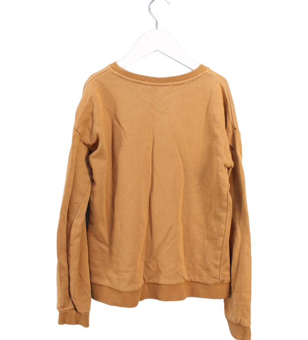 A Brown Crewneck Sweatshirts from Molo in size 12Y for girl. (Back View)