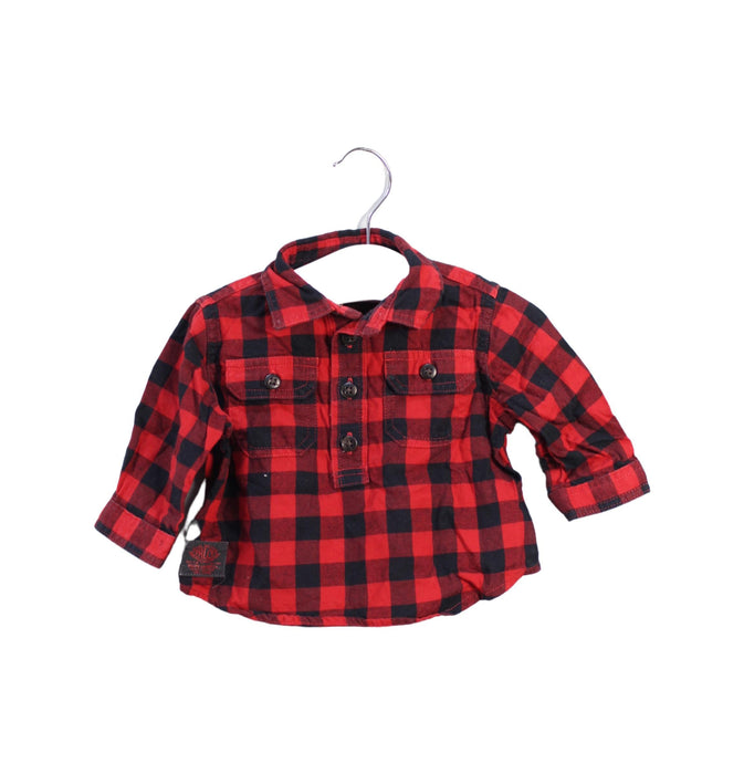 A Red Shirts from Ralph Lauren in size 0-3M for boy. (Front View)