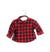 A Red Shirts from Ralph Lauren in size 0-3M for boy. (Front View)