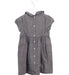 A Grey Short Sleeve Dresses from Jacadi in size 3T for girl. (Back View)