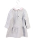 A Grey Long Sleeve Dresses from Jacadi in size 3T for girl. (Back View)