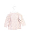 A Pink Long Sleeve Tops from Tartine et Chocolat in size 6-12M for girl. (Back View)