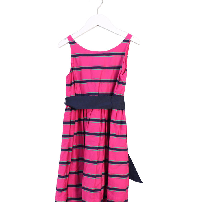 A Pink Sleeveless Dresses from Ralph Lauren in size 6T for girl. (Front View)