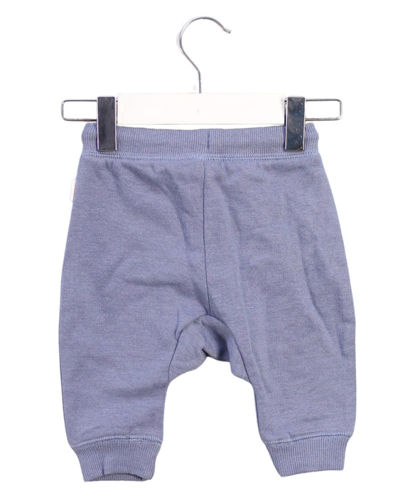 A Purple Sweatpants from Sprout in size 0-3M for girl. (Back View)