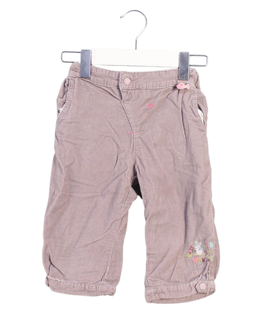 A Brown Casual Pants from La Compagnie des Petits in size 3T for girl. (Front View)