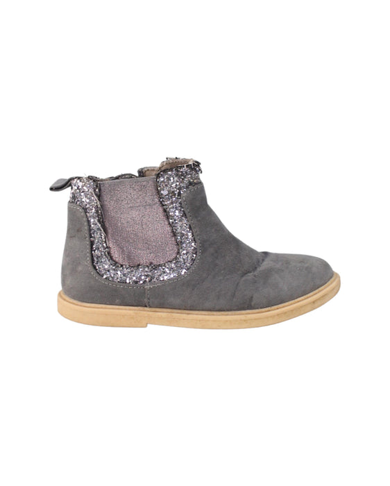 A Grey Casual Boots from Tucker & Tate in size 3T for girl. (Back View)