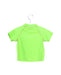 A Green Rash Guards from i play in size 3-6M for boy. (Back View)