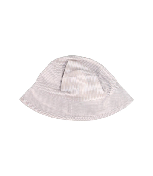 A Beige Sun Hats from Janie & Jack in size 6-12M for neutral. (Front View)