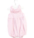 A Pink Sleeveless Rompers from Ralph Lauren in size 12-18M for girl. (Back View)