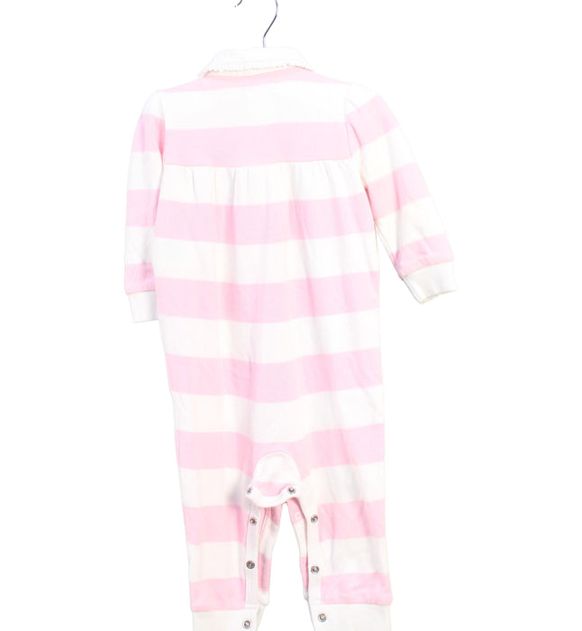 A Pink Long Sleeve Jumpsuits from Ralph Lauren in size 6-12M for girl. (Back View)