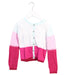 A Pink Cardigans from Catimini in size 6T for girl. (Front View)