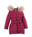 A Purple Puffer/Quilted Coats & Outerwear from Burberry in size 4T for girl. (Front View)