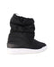 A Black Winter Boots from Adidas in size 6T for girl. (Back View)