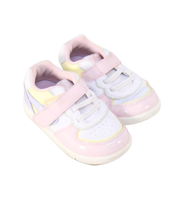 A Multicolour Sneakers from Dr. Kong in size 3T for girl. (Front View)