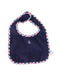 A Navy Bibs from Janie & Jack in size O/S for boy. (Front View)