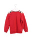 A Red Crewneck Sweatshirts from Daks in size 7Y for boy. (Back View)