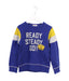 A Blue Crewneck Sweatshirts from Knitplanner in size 4T for boy. (Front View)