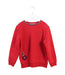 A Red Crewneck Sweatshirts from Daks in size 7Y for boy. (Front View)