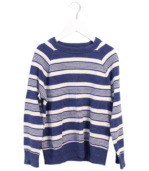 A Blue Knit Sweaters from Crewcuts in size 6T for boy. (Front View)