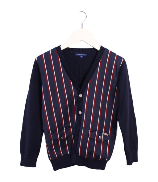 A Navy Cardigans from Nicholas & Bears in size 6T for boy. (Front View)