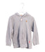 A Grey Zippered Sweatshirts from Miki House in size 4T for boy. (Front View)