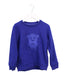 A Blue Crewneck Sweatshirts from Emporio Armani in size 6T for boy. (Front View)