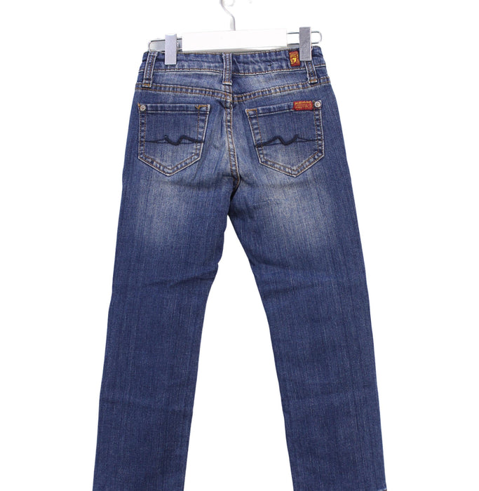 A Blue Jeans from 7 For All Mankind in size 5T for boy. (Back View)