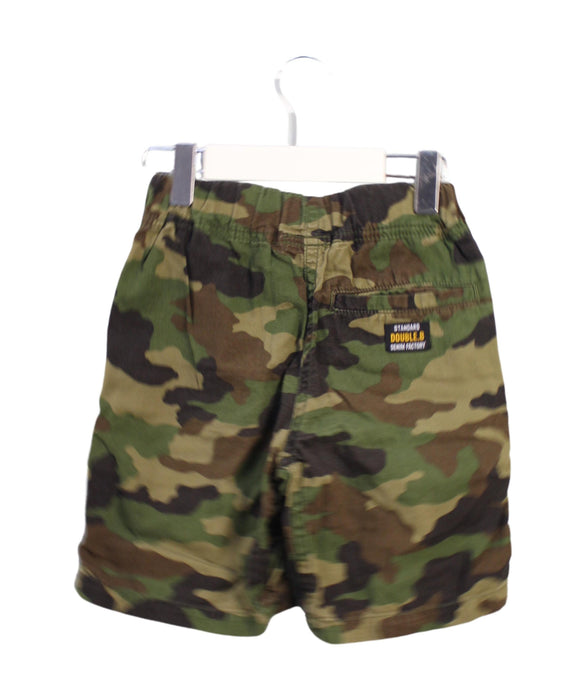 A Green Shorts from Miki House in size 5T for boy. (Back View)