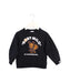A Black Crewneck Sweatshirts from BAPE KIDS in size 18-24M for boy. (Front View)