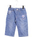 A Blue Casual Pants from Miki House in size 4T for boy. (Front View)