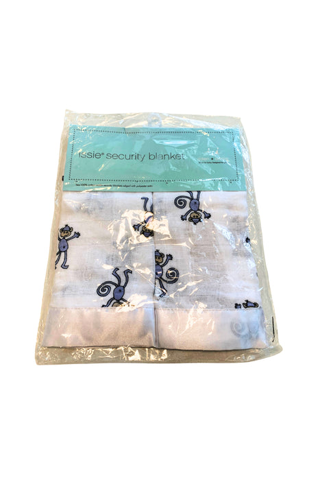 A White Safety Blankets from Aden & Anais in size O/S for boy. (Front View)