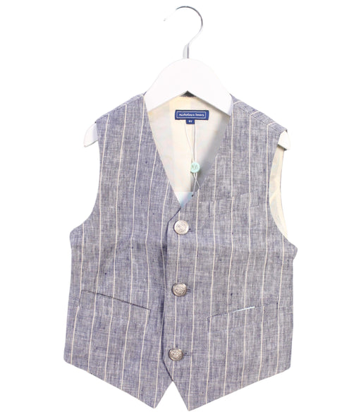 A Grey Suit Vests from Nicholas & Bears in size 4T for boy. (Front View)