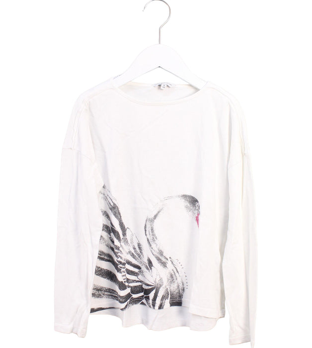 A White Long Sleeve Tops from Little Marc Jacobs in size 10Y for girl. (Front View)