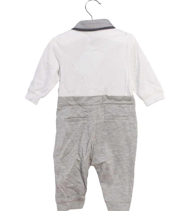 A White Long Sleeve Jumpsuits from Nicholas & Bears in size 3-6M for boy. (Back View)