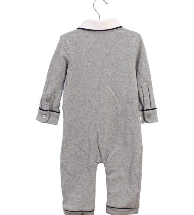 A Grey Long Sleeve Jumpsuits from Nicholas & Bears in size 6-12M for girl. (Back View)