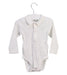 A White Long Sleeve Bodysuits from Petit Bateau in size 6-12M for boy. (Front View)