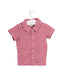 A Red Short Sleeve Tops from Rachel Riley in size 6-12M for girl. (Front View)