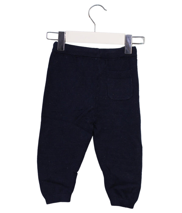 A Navy Casual Pants from Noa Noa Miniature in size 6-12M for boy. (Back View)