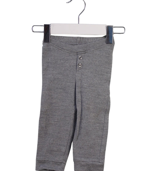 A Grey Casual Pants from Noa Noa Miniature in size 6-12M for boy. (Front View)