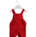 A Red Overall Shorts from Petit Bateau in size 0-3M for boy. (Back View)