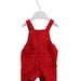 A Red Overall Shorts from Petit Bateau in size 0-3M for boy. (Back View)