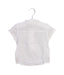 A White Short Sleeve Tops from Mayoral in size 6-12M for boy. (Back View)